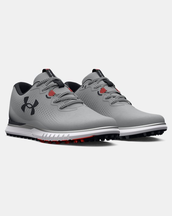Men's UA Glide 2 Spikeless Golf Shoes in Gray image number 3